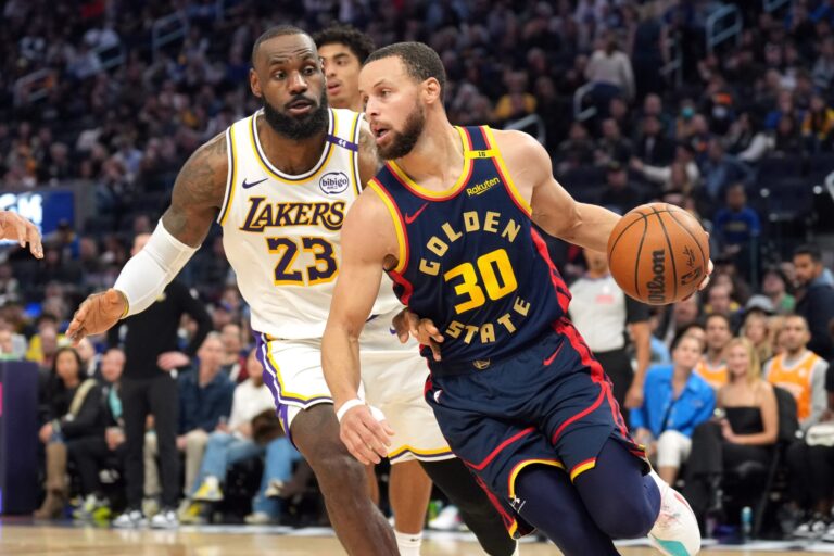 NBA: Los Angeles Lakers at Golden State Warriors